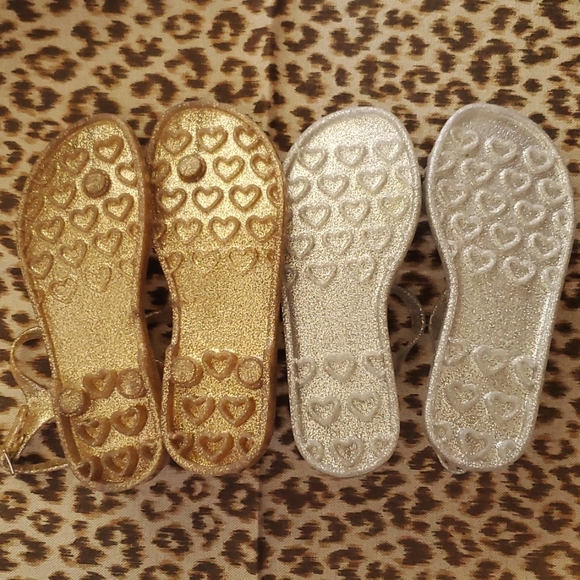 Old Navy Girls Jelly Shoes Lot Bundle Size 2 - Picture 2 of 4